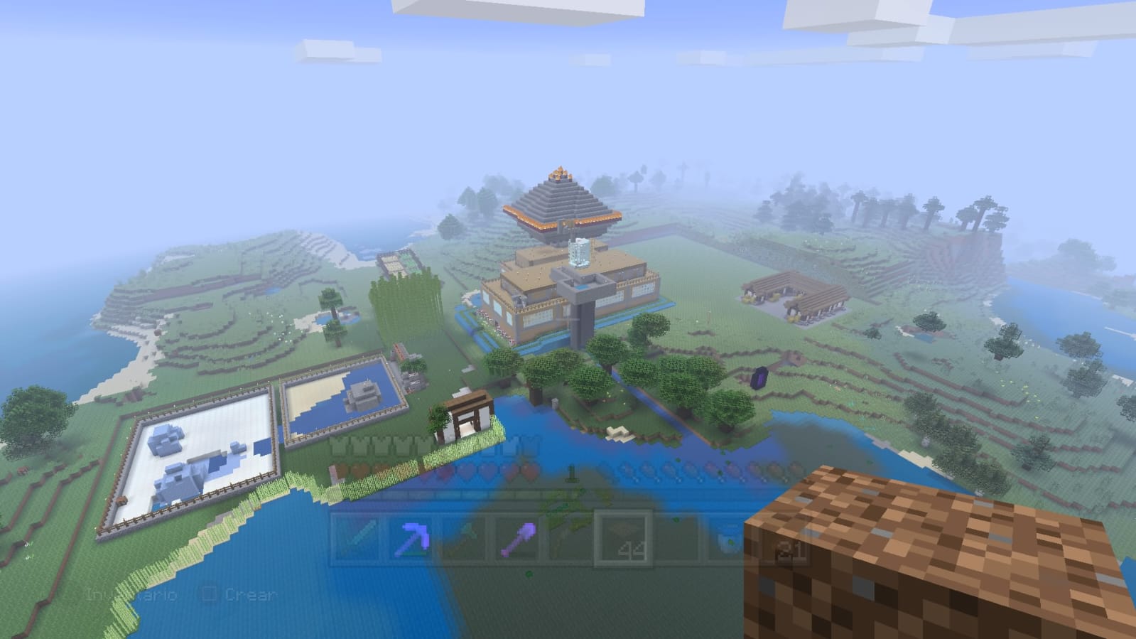 Minecraft, mi escape creativo para construir y explorar sin límites.